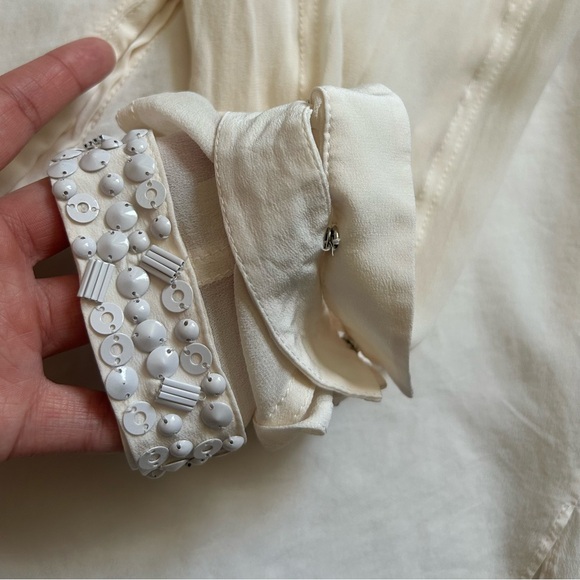 Akris Punto blouse high-neck, long-sleeved top - Picture 6 of 13